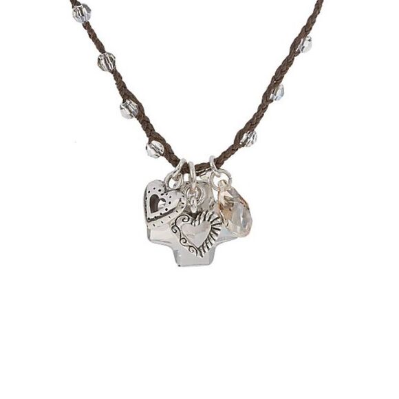 💛 Brighton Karma Collection Smoky Crystal Necklace - Picture 1 of 5